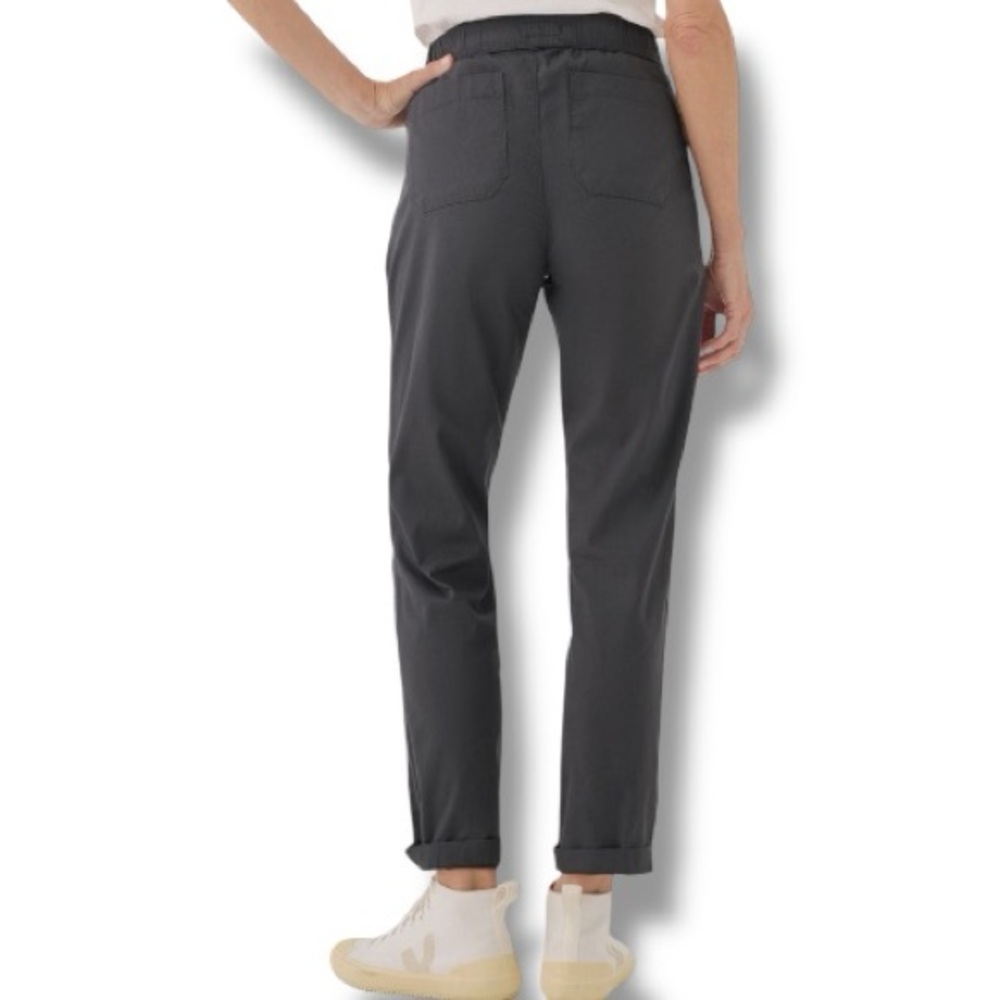 Pact Organic Cotton Twill Drawstring Pants Size XXXL in Storm Gray NWT - Picture 7 of 10